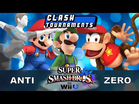CLASH Invitational for Smash Wii U Grand Finals - ZeRo (Diddy) vs Anti (Mario/Luigi/Wii Fit)