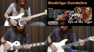 Survivor Style - Eye of the Tiger with Tom Tone Pedals played by Rodrigo Cordeiro