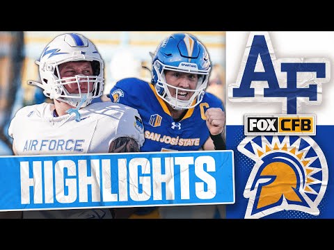Air Force Falcons vs. San José State Spartans Highlights | FOX College Football