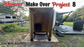 Life With Anthony | Outdoor Shower Make Over Project 8