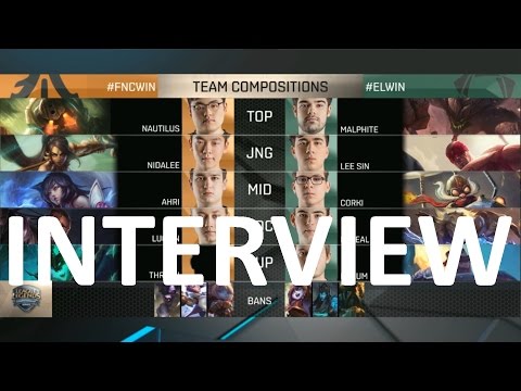 FNC vs EL Post Game Interview