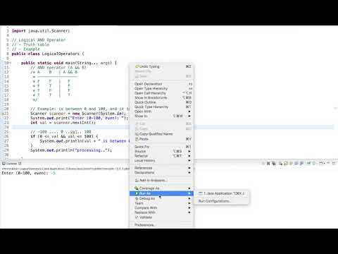 Java Tutorial Logical And Operator