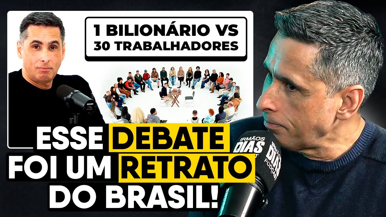 Flávio Augusto DESABAFA sobre o SUCESSO do DEBATE 1 BILIONÁRIO vs 30 TRABALHADORES