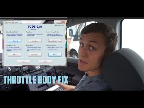 VW and Audi Throttle Body Adaption and Realignment