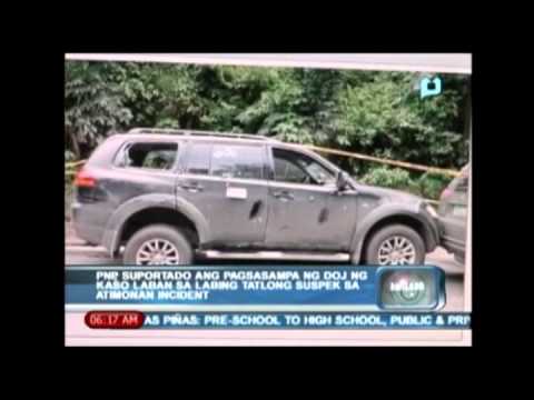 PNP , suportado ang pagsasampa ng DOJ ng kaso laban sa 13 suspek sa Atimonan Incident