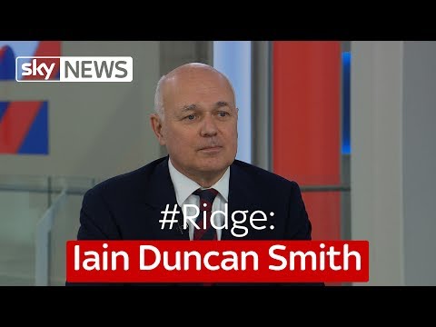 #Ridge: Iain Duncan Smith