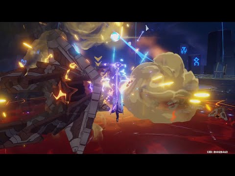 Genshin Impact - Raiden EC VS Perpetual Mechanical Array in Spiral Abyss 2.1 12-3-2