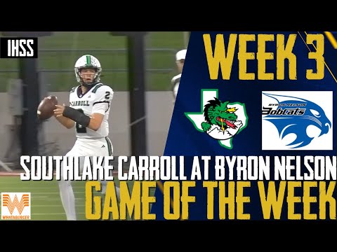 High-Flying Carroll Dominates Byron Nelson 52-3 in Stellar Game