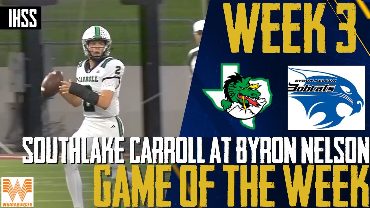 High-Flying Carroll Dominates Byron Nelson 52-3 in Stellar Game