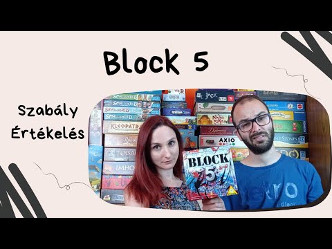 Rémségek reflektorfényben 6.: Block 5 társasjáték játékbemutató és szabályismertető - Társasozz Okosan!