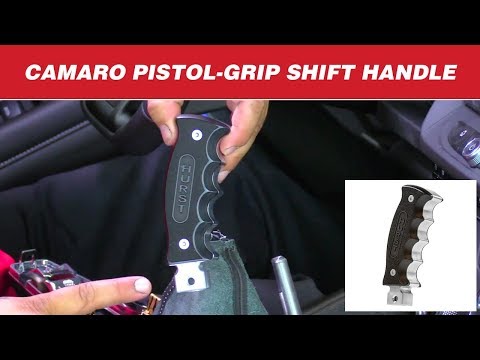 2016-18 Camaro - Billet/Plus Manual Pistol-Grip Shift Handle 1531003