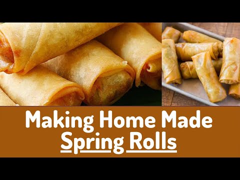 HOMEMADE SPRING ROLL/LOEMPIA RECIPE