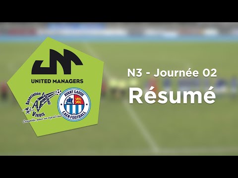 Résumé | N3 Journée 02 (Retard) : AF Virois vs AG Caen Football