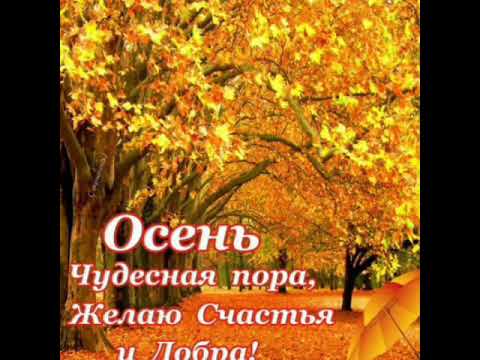 С добрым осенним утром!