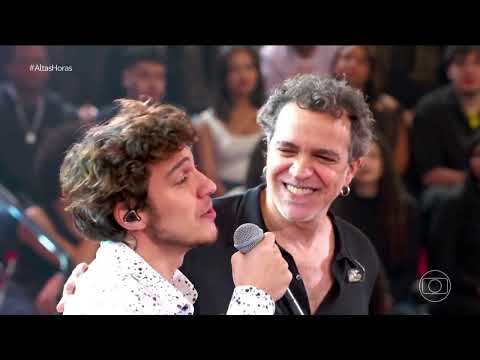 Paulinho Moska e Tom Karabachian emocionam cantando "Pensando em Você" no Altas Horas Dia dos Pais