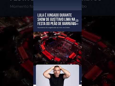 LULA XINGADO POR MULTIDÃO EM BARRETOS E NIKOLAS OVACIONADO! 😱😱😱