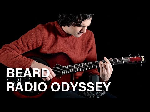 Beard Radio Standard A Odyssey, Round Neck, Black Ice Finish - NEW image 16