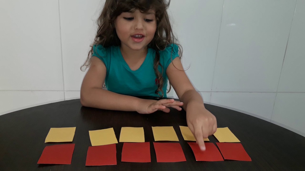 Prova Piagetiana - prova de Conservação