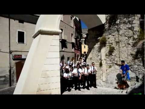 Palena 19 agosto 2012 - A messa! - Banda Rutigliano di N.Napoleone