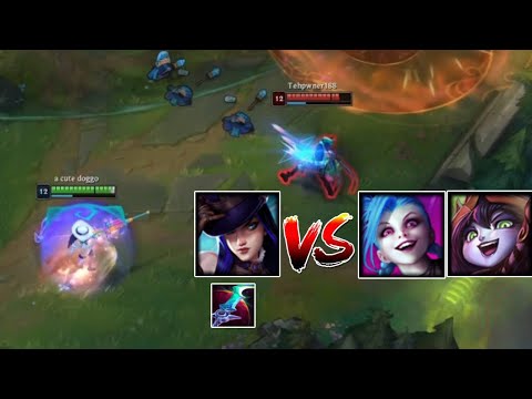 Eclipse Caitlyn vs Jinx Lulu