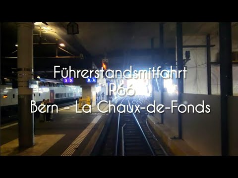 ☆ Perfect conditions! ☆ Cab ride on the IR66 from Bern to La Chaux-de-Fonds in a BLS RABe 528.