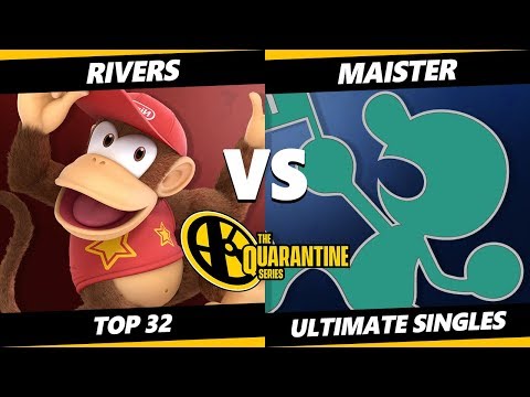 The Quarantine Series Top 32 - Rivers (Chrom, Diddy) Vs. Maister (Game & Watch) Smash Ultimate