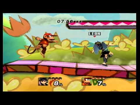 Big Money Brawlz - Project M - Season 3 Episode 2 - Leonic (Pit) vs Nobody's Hero (Diddy Kong)