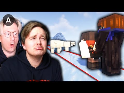RobTheSir | NORSK GAMING! - Minecraft, but we can only go in one line!➡️ (Ultra Hardcore)