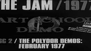 The Jam   Art School  ( Polydor Studio Demo )