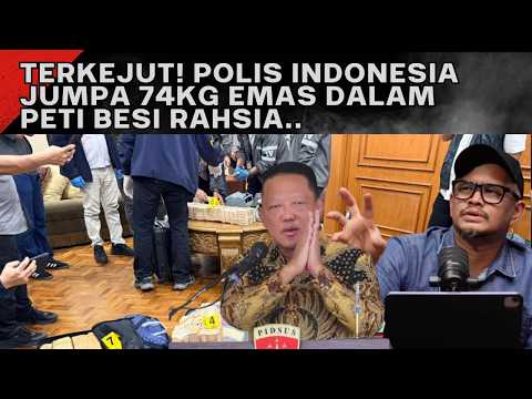 TERKEJUT! POLIS INDONESIA JUMPA 74KG EMAS DI RUMAH...