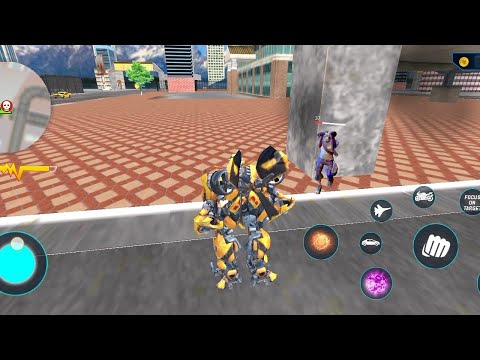 Bumblebee Multiple Transformation Jet Robot Car Game 2022- Android Gameplay FHD Robocar