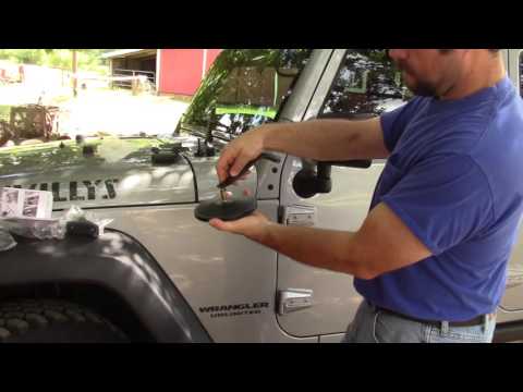 Rugged Ridge Relocation Mirror Install