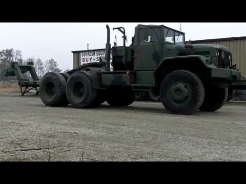 M123A1C 10 Ton 6x6 Tractor Truck