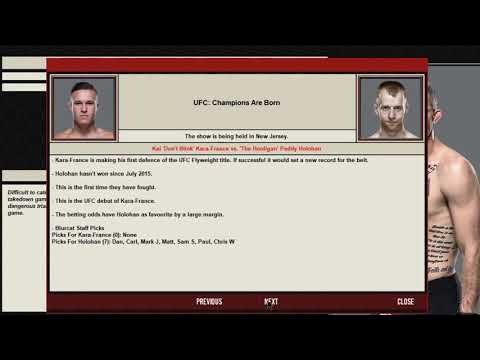 UFC: Champions Are Born Test WMMA 5