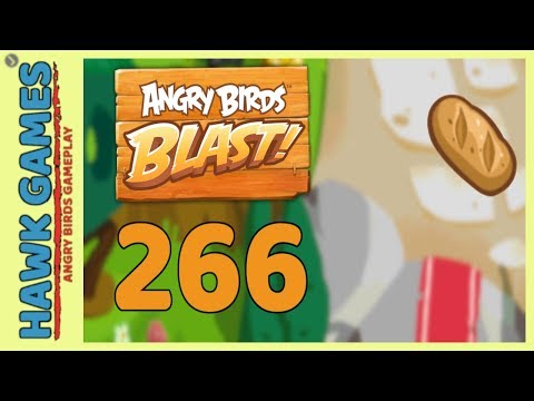 Angry Birds Blast Level 266 - 3 Stars Walkthrough, No Boosters
