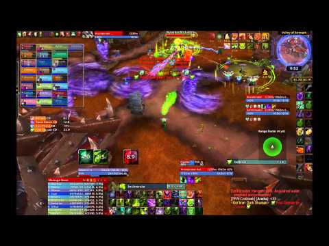 Adrenaline Vs Dark Shamans 25 Heroic - Warlock PoV