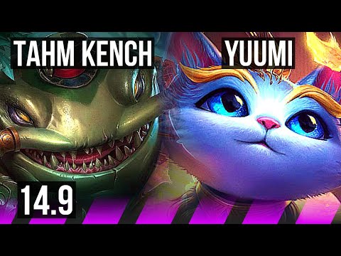 TAHM KENCH & Nilah vs YUUMI & Zeri (SUP) | 2/0/8, 900+ games | KR Diamond | 14.9