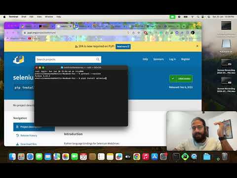 Python Selenium Webdriver Mac