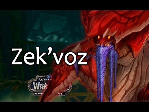 Uldir - Zek'voz, Herald of N'zoth MM Blood DK POV