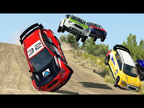 High Speed Crashes  BeamNG.Drive | Сars High Jumping Crashes | BeamNG Station
