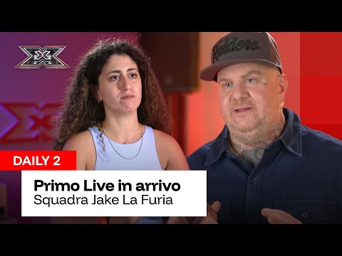 In sala prove con la squadra di Jake La Furia | DAILY 2 X Factor 2025