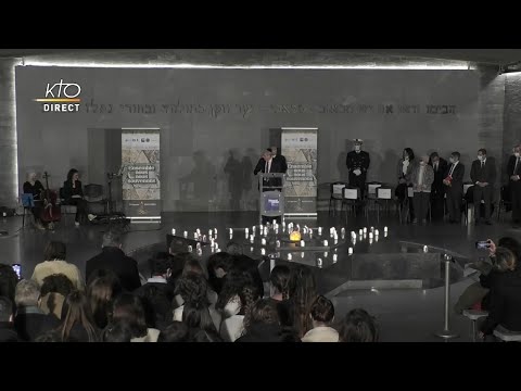 Commémoration au Mémorial de la Shoah à Paris