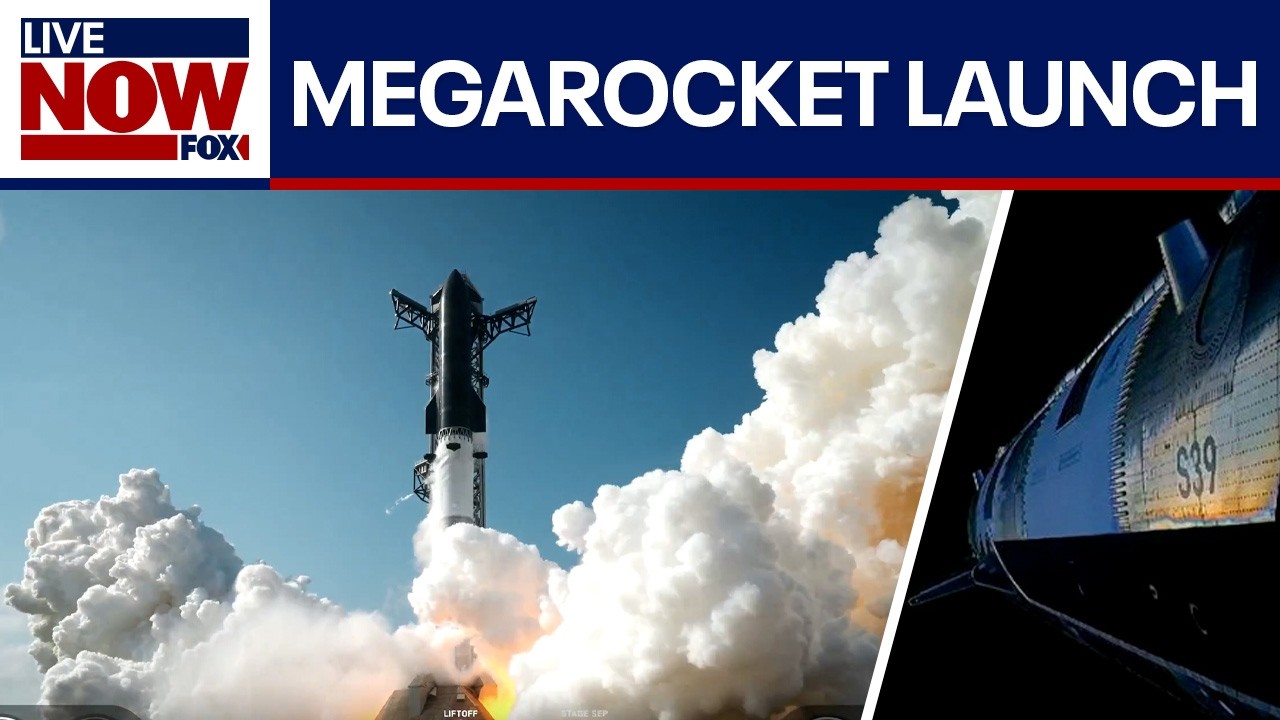 WATCH: SpaceX successfully launches test flight of Starship V3 megarocket
