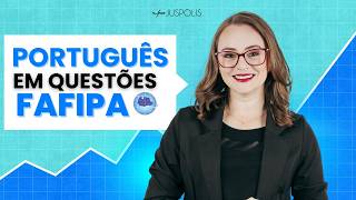 1h de resolução de QUESTÕES de PORTUGUÊS da BANCA FAFIPA - Professora Ariane Budke