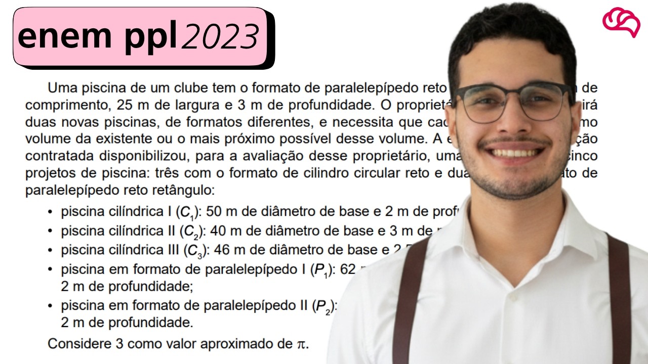 Resolução em Vídeo — Questão 170 ENEM 2023 PPL