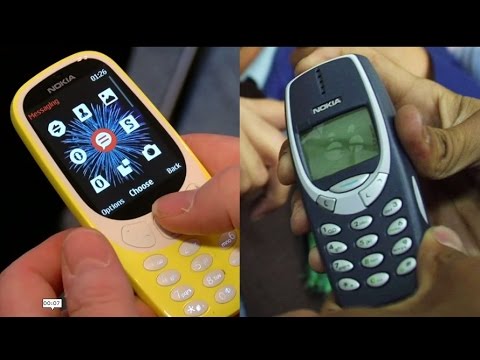 The return of Nokia 3310 after 17 years...tested by Rory Cellan-Jones
