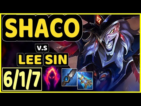 CHASESHACO (SHACO) vs LEE SIN - 6/1/7 KDA JUNGLE CHALLENGER GAMEPLAY - NA