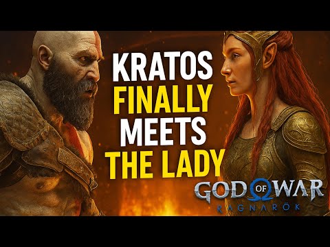 KRATOS FINALLY MEETS THE LADY STARTING OF GOD OF WAR - RAGNAROK | RAISE LIVE #Part 5