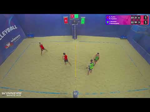 21:00 A.Fudar / M.Kyselov - I.Horiaiev / I.Romanenko | Winners Beach Volleyball