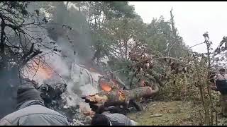 जनरल बिपिन रावत का हैलीकॉप्टर क्रेश